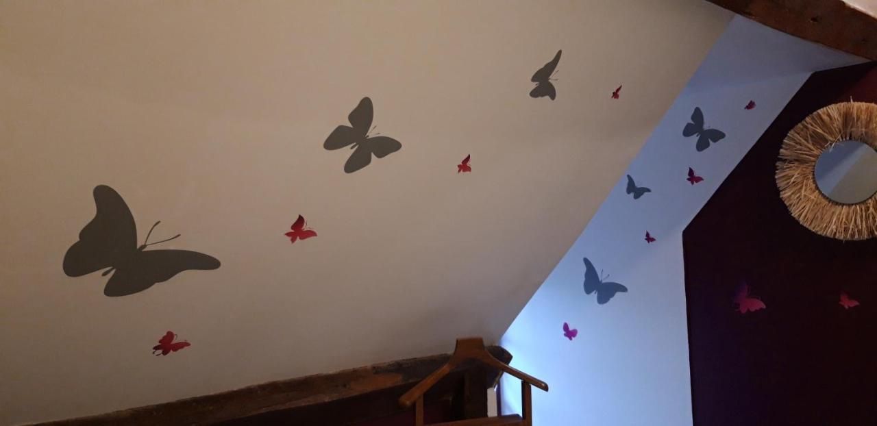 Le Chalet Suisse - Chambre Papillons Le Vicel Eksteriør bilde